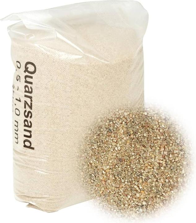 Produktbild VidaXL Filtersand 25 kg 0,5-1,0 mm
