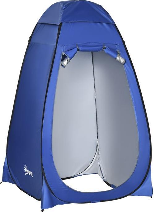 Produktbild Swisshandel24 Pop up Toilettenzelt Mobiles Camping Duschzelt Umkleidezelt mit Innentasche Duschkabine Wasserfest P (1 Person)