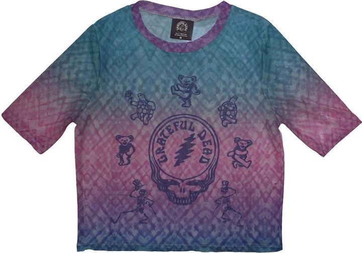 Grateful Dead Dead Egyptian Kurzes Top