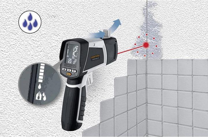 Actual product image Laserliner Humidity meter (hygrometer) CondenseSpot XP (-40 to 800 HR 30:1BLE)