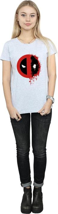 Produktbild Deadpool Split Splat Logo TShirt (XL)