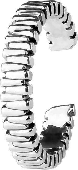 Immagine prodotto Hollywood Body Jewelry Anello in argento con scanalature (Ottone)