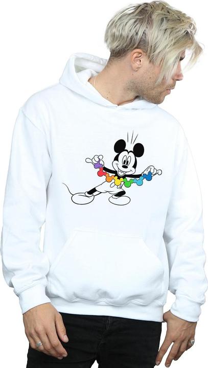 Produktbild Disney Mickey Mouse Rainbow Chain Kapuzenpullover (S)