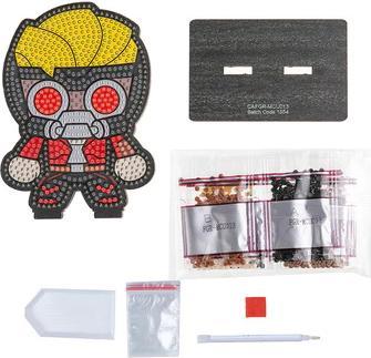 Actual product image Craft Buddy Star-Lord, Crystal Art Buddy approx. 11x8cm