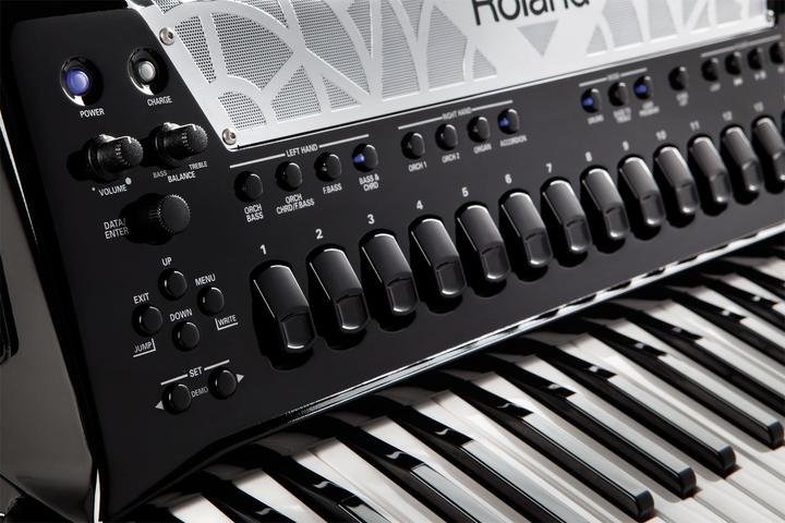 Actual product image Roland FR-8X BK V-Accordion piano zwart