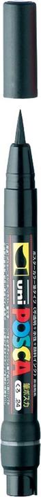 Actual product image Posca Brush tip marker (Black, 10 mm, 1 x)