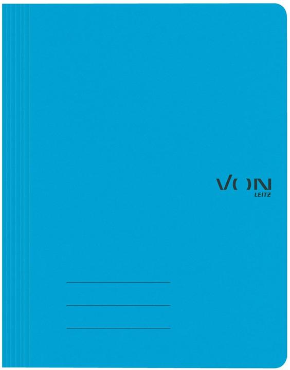Produktbild von Hallers Schnellhefter mit Heftmechanik, A4, Blau, 10 Stück (A4, 10 x)