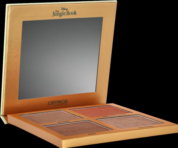 Produktbild Catrice Disney The Jungle Book Face Palette Contouring Palette 020 Multicolor 4 Farben Defining Natu (020 Wild About You, 22 g)