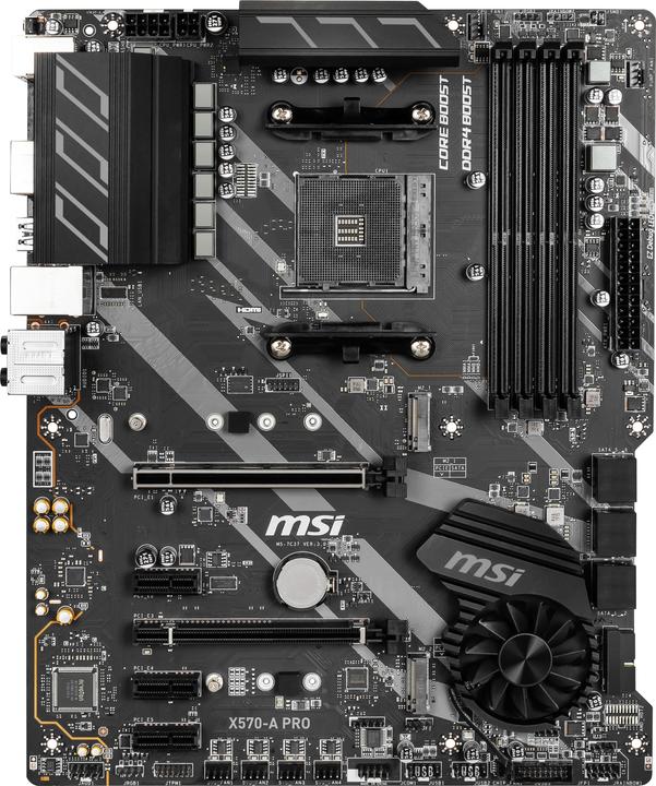 MSI X570-A PRO (AM4, AMD X570, ATX)