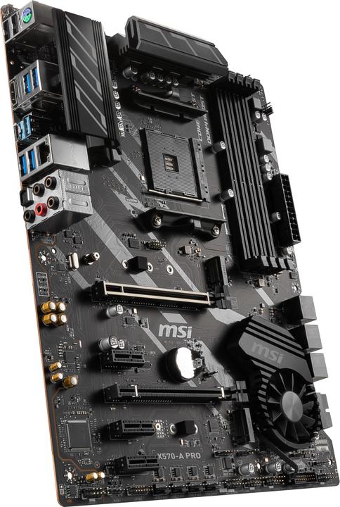 Immagine prodotto MSI X570-A PRO (AM4, AMD X570, ATX)