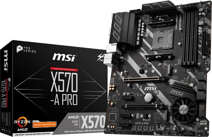 Immagine prodotto MSI X570-A PRO (AM4, AMD X570, ATX)