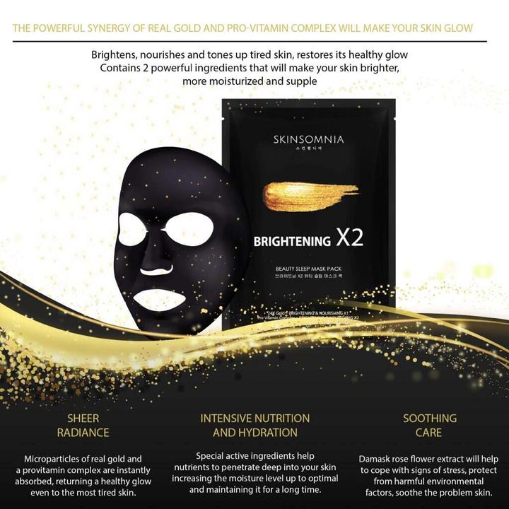Actual product image Skinsomnia Brightening X2 Beauty Sleep Mask Pack (30 ml)