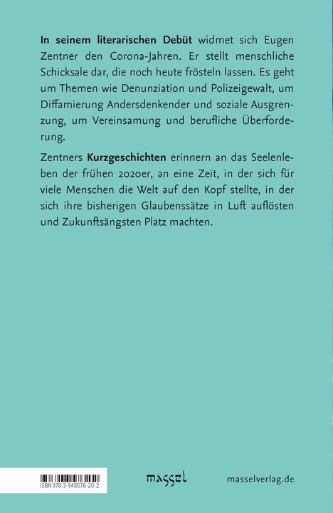 Produktbild Corona-Schicksale (Deutsch, Eugen Zentner, 2025)