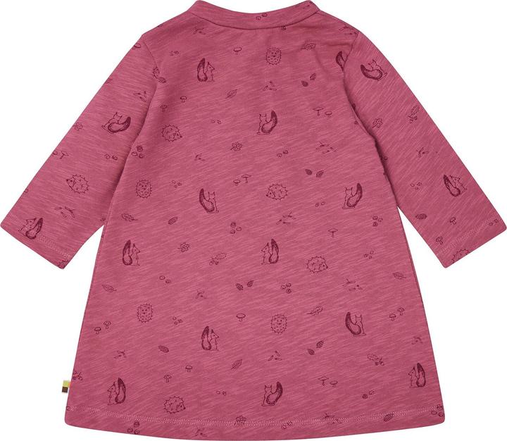 Produktbild loud + proud Kleid Slub Jersey mit Druck (122)
