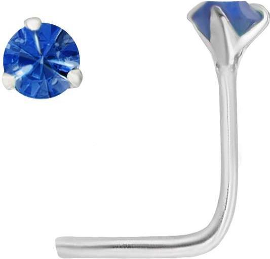 Immagine prodotto Bijouteria Piercing per naso (Argento 925, Vetro (di orologio))