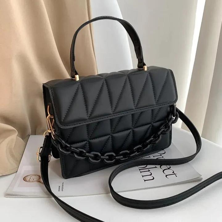Produktbild Only-Bags.Store Square Plaid Kleine Handtaschen Crossbody Taschen, Kette Umhängetasche für Reisen