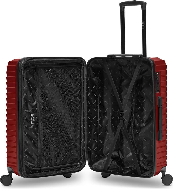 Actual product image Redolz Essentials 18 4-wheel trolley 66 cm with stretch fold (72 l, M (50 - 90l))