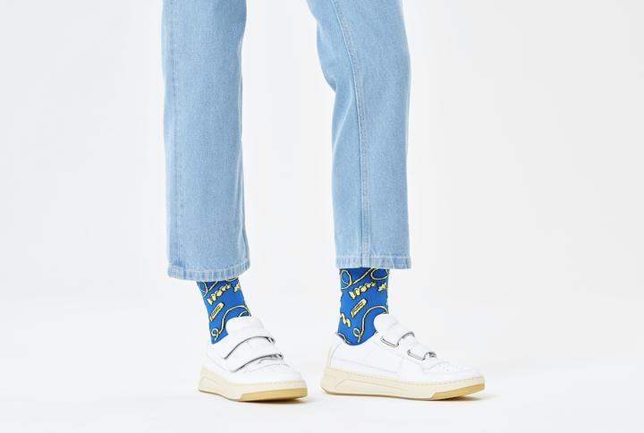 Actual product image Happy Socks Pasta Sock (Single pack, 36 - 40)