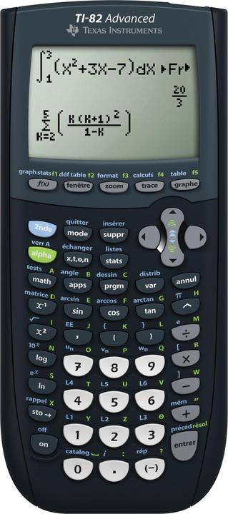 TI 82 Edizione pubblicitaria PYTHON - Noir (Batterie)