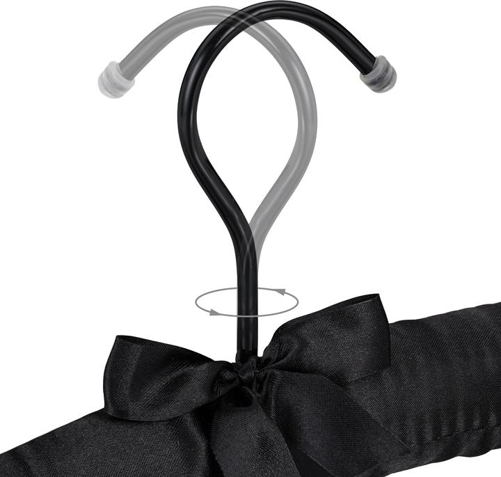 Image du produit Relaxdays Cintre en satin Set (10 x)