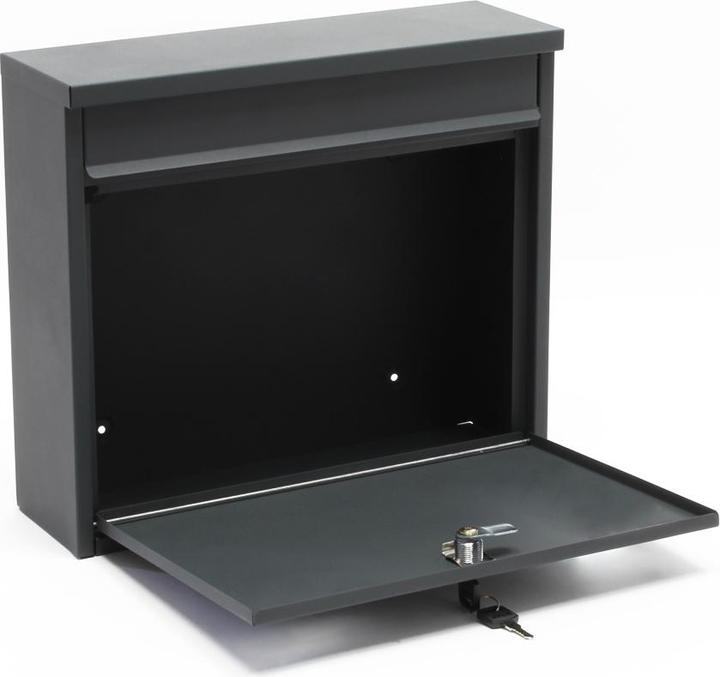 Actual product image Wiltec Mailbox Set Stand Letterbox V13 Double Postbox Letter Mail