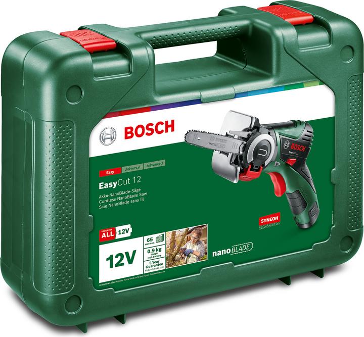 Produktbild Bosch Home & Garden EasyCut 12 (Akku Kettensäge)