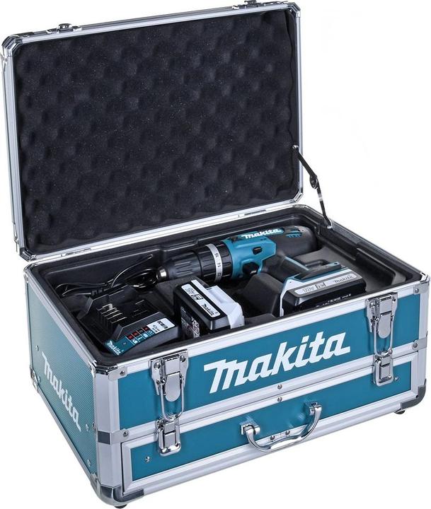 Productafbeelding Makita HP488D009 G-serie accu klopboormachine incl. koffer + 2 accu's (Oplaadbare batterij)