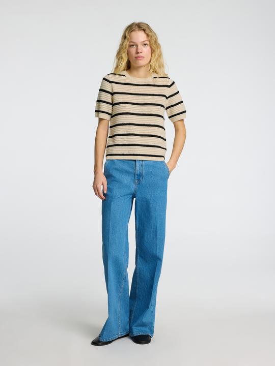 Immagine prodotto Selected Femme Slfvinna Ss Structure Knit O-Neck Noos (XS)