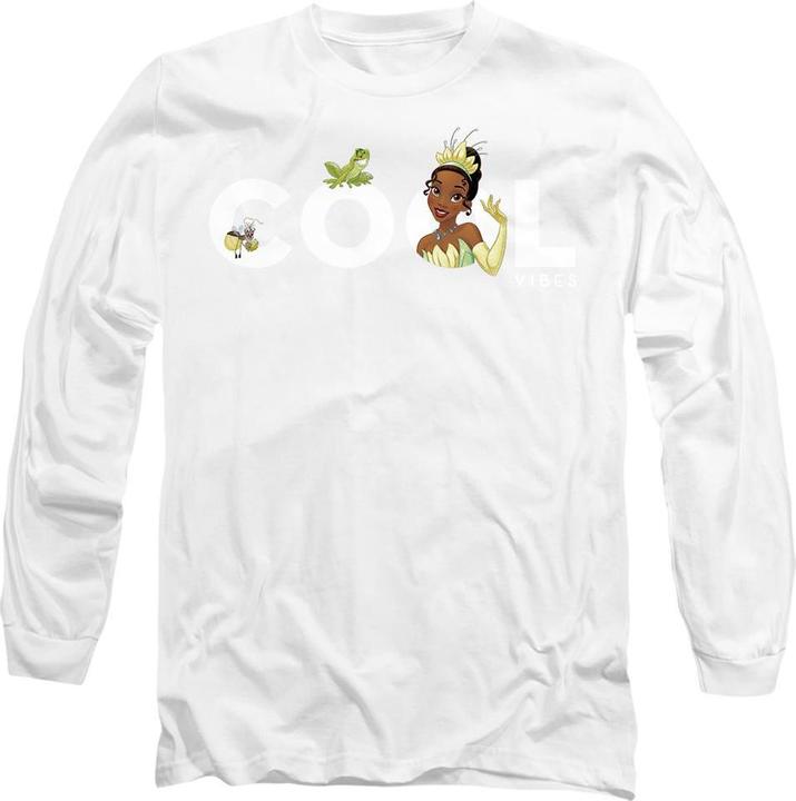 Immagine prodotto Disney Princess Cool Vibes Maglietta Tiana e il Principe Naveen Adulto Unisex (XL)