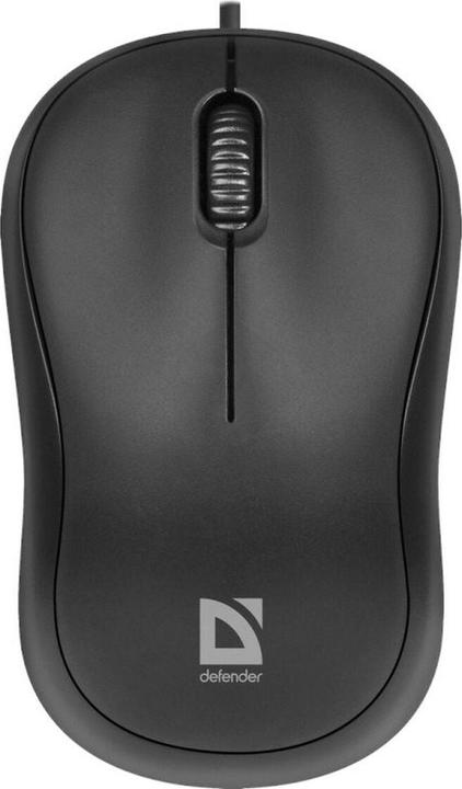 Actual product image Defender MAUS PATCH MS-759 BLACK OPTICAL 1000dpi 3P (Cable)