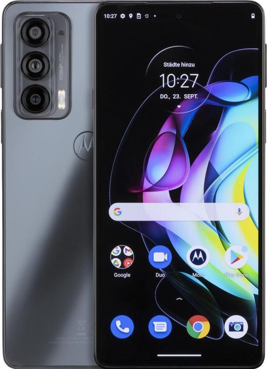 Actual product image Motorola Edge 20 (128 GB, Frost Gray, 6.70", Dual SIM, 108 Mpx, 5G)