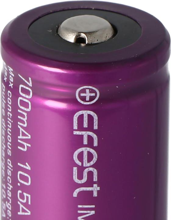 Produktbild Efest IMR18350 (Pluspol erhöht) (1 Stk., 18350, 700 mAh)