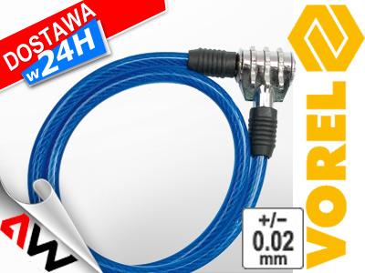 Actual product image Toya Bicycle lock 650 x 8 mm numerical code (65 cm)