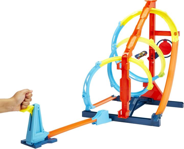 Actual product image Hot Wheels Track Builder Unlimited Corkscrew