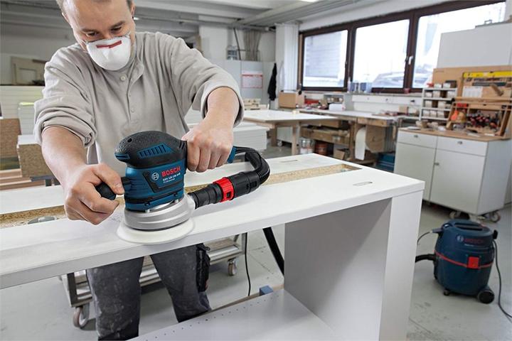 Produktbild Bosch Professional GEX 125-150 AVE Set inkl. L-BOXX (Exzenterschleifer, 400 W)