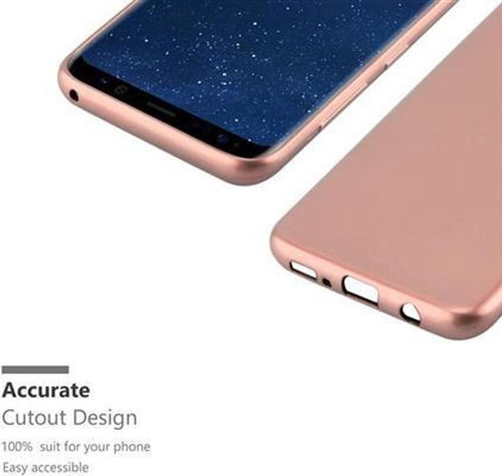 Image du produit Cadorabo Couverture métallique mate TPU (Samsung Galaxy S8+)
