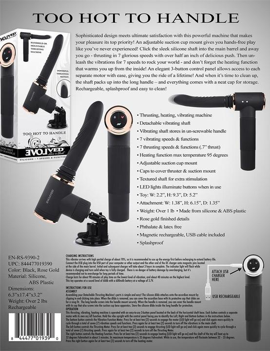 Produktbild Evolved Mountable Thrusting Machine "Too Hot To Handle"