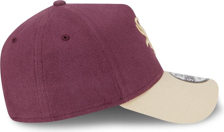 Actual product image New Era A-Frame 9Forty Cap MOLESKIN Chicago White Sox maroon (One size)