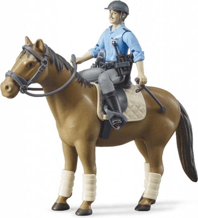 Bruder Berittener Polizist