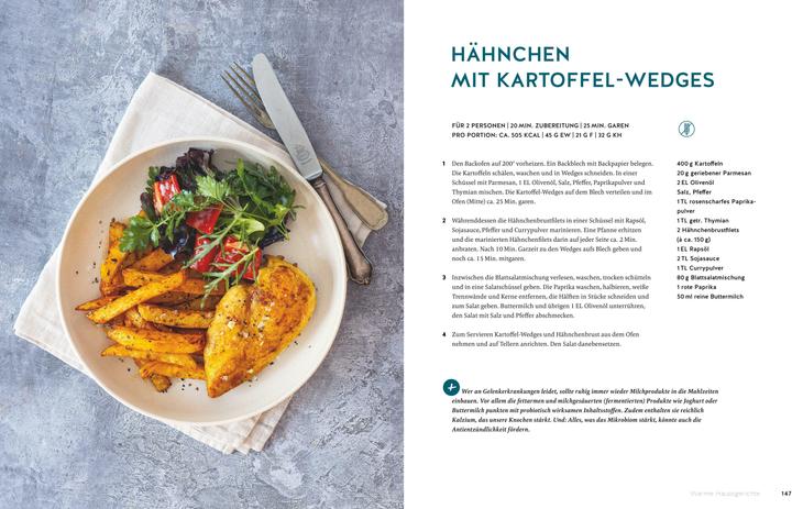 Actual product image Meine 80 besten Rezepte gegen Arthrose (German, Matthias Riedl, 2024)