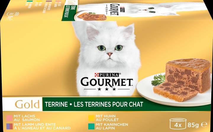 Actual product image Gourmet Terrine (Adult, 4 pcs., 340 g)
