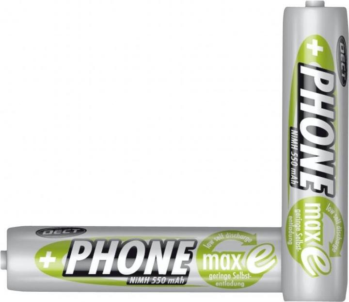 Actual product image Ansmann Micro (AAA) battery NiMH DECT max (1 pcs., AAA, 550 mAh)