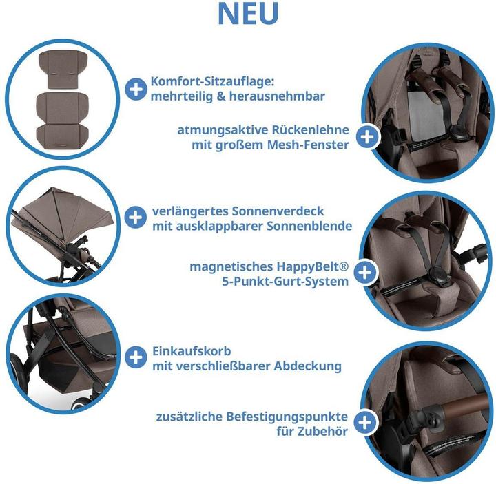 Image du produit ABC Design Kinderwagen 3 in 1 3in1 Kombi-Kinderwagen-Set Salsa 5 Air All