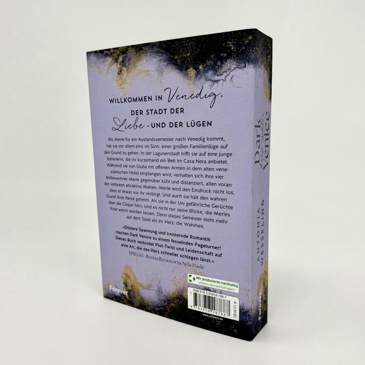 Actual product image Dark Venice. Deep Water (Dark Venice 1) (German, Antonia Wesseling, 2024)