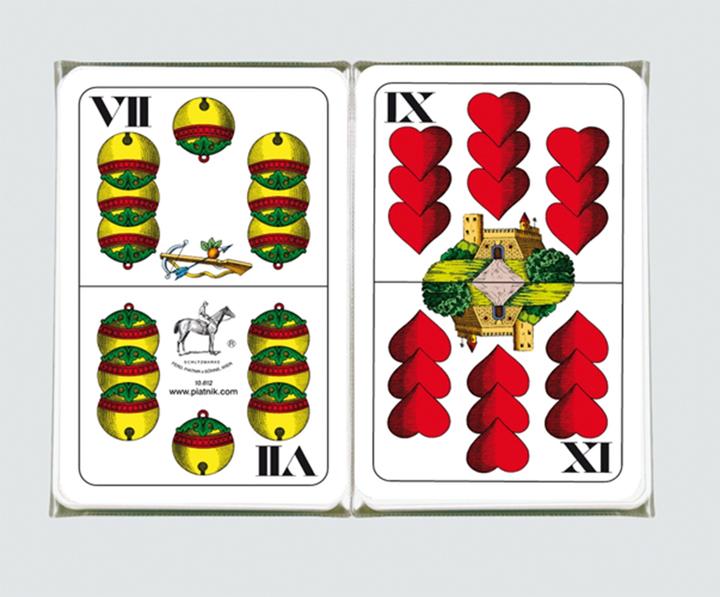 Immagine prodotto Piatnik Carte da gioco giganti oppeldeutsch (Tedesco)