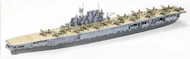 Actual product image Tamiya 1:700 US Hornet Aircraft Carrier WL