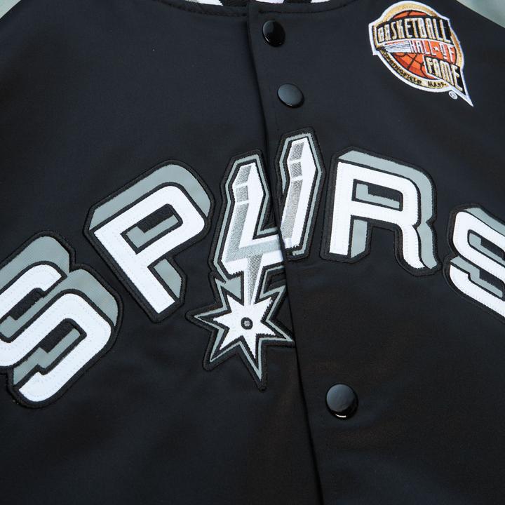 Produktbild Mitchell & Ness Tony Parker San Antonio Spurs M&N HOF Satin Jacke - S (S)