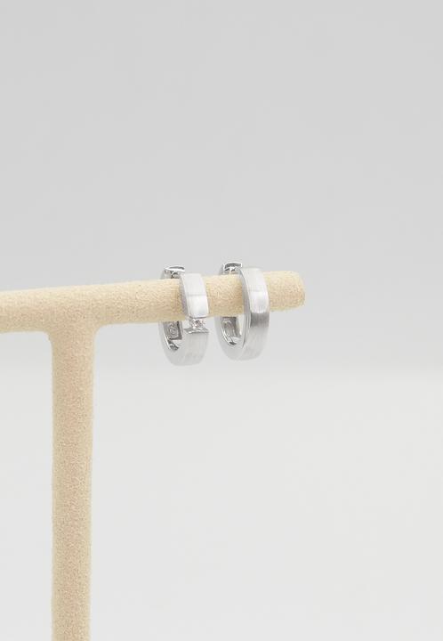 Image du produit Muau Créoles (Or blanc)