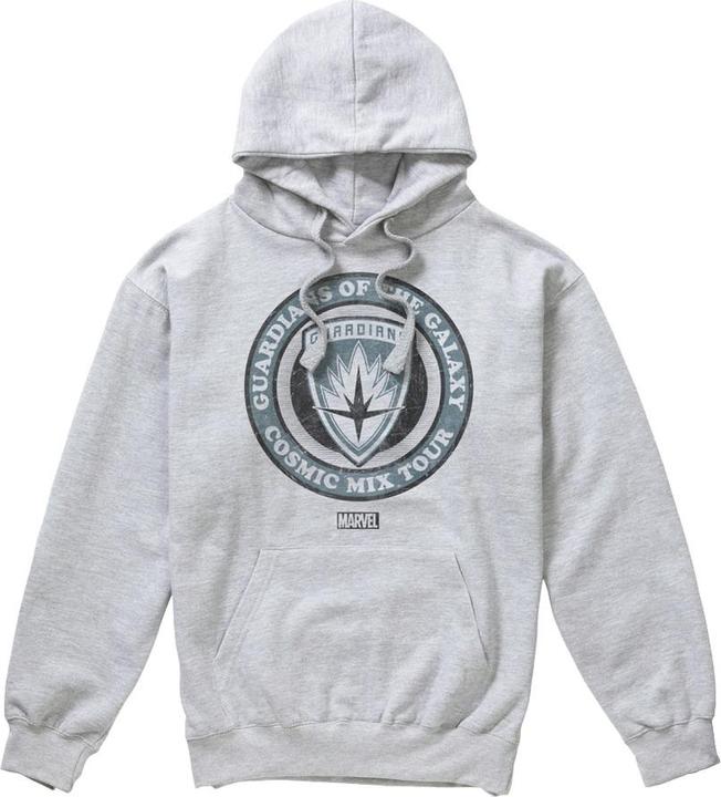 Actual product image Guardians of the Galaxy Mens Badge Hoodie (L)