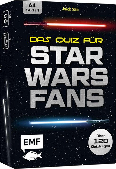 Actual product image Card game: The unofficial quiz for Star Wars fans (German)